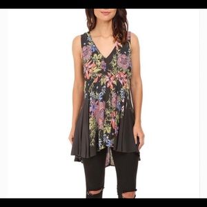Free People floral swing dress or tunic